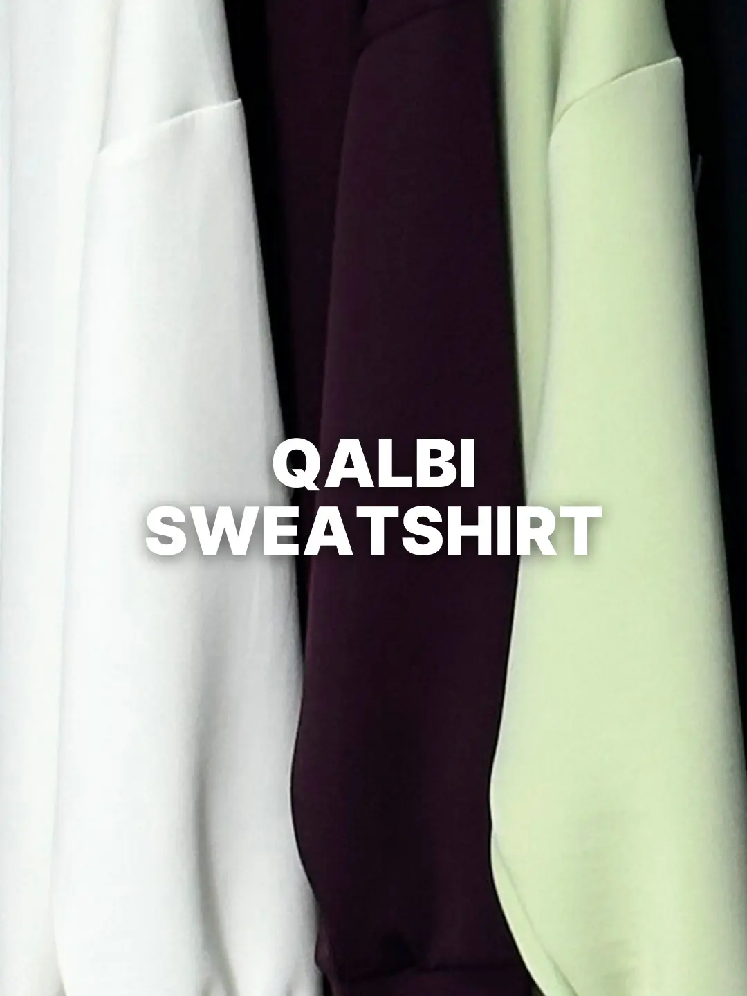 Qalbi Women's Scuba Material Sweatshirt - Ironless Pullover Tops