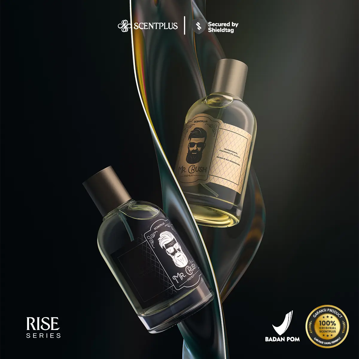 Scentplus Men MR. CRUSH Eau De Perfume Laki-laki Pria Parfum Fresh  Mawar  Wangi Segar