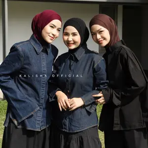 KALISHA X MIMA - Vanya Instan Bergo Rayon Size S (Jilbab Instan Kerudung Bahan Rayon Viscose)