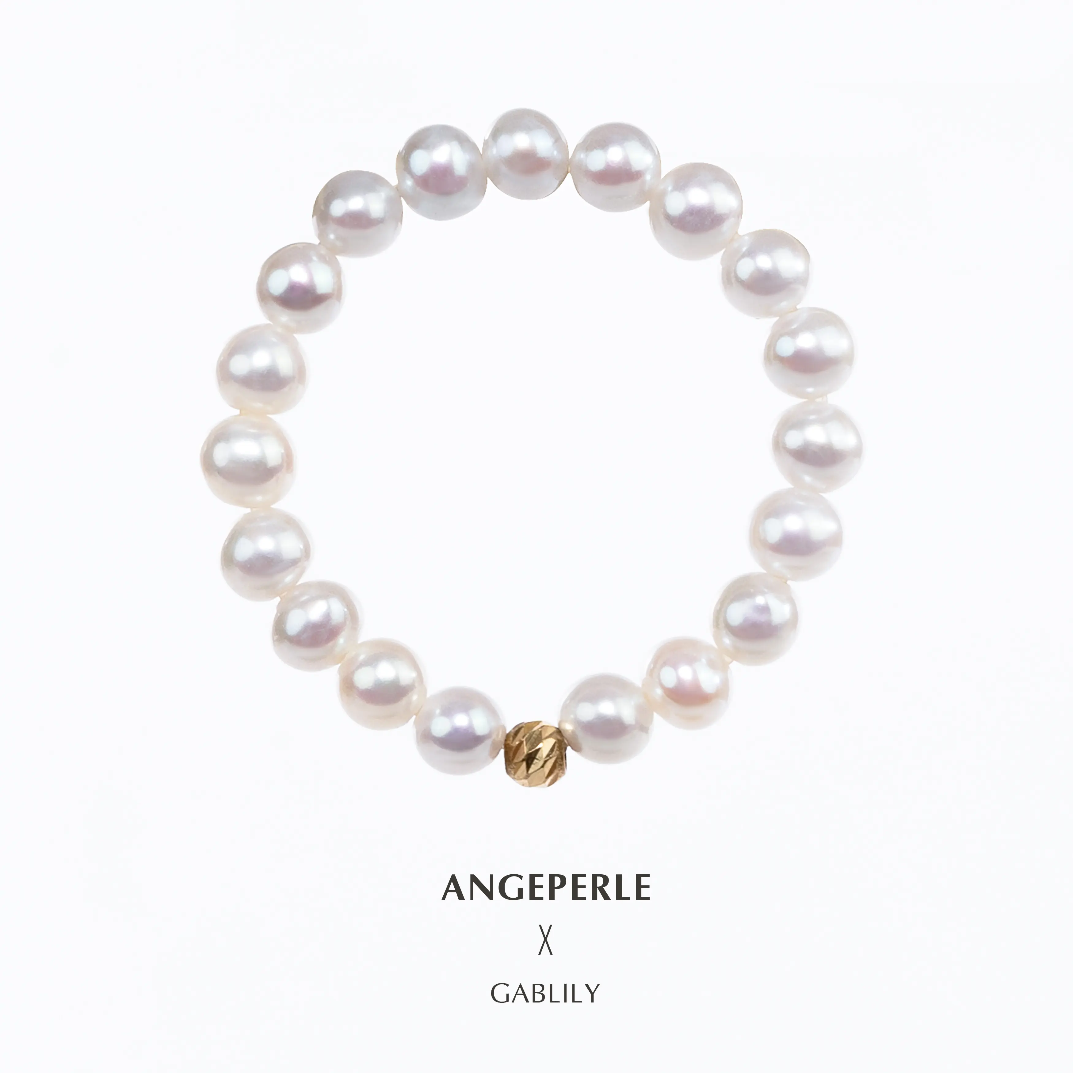 ANGEPERLE Freshwater Pearl Ring 3-4mm TSGY017