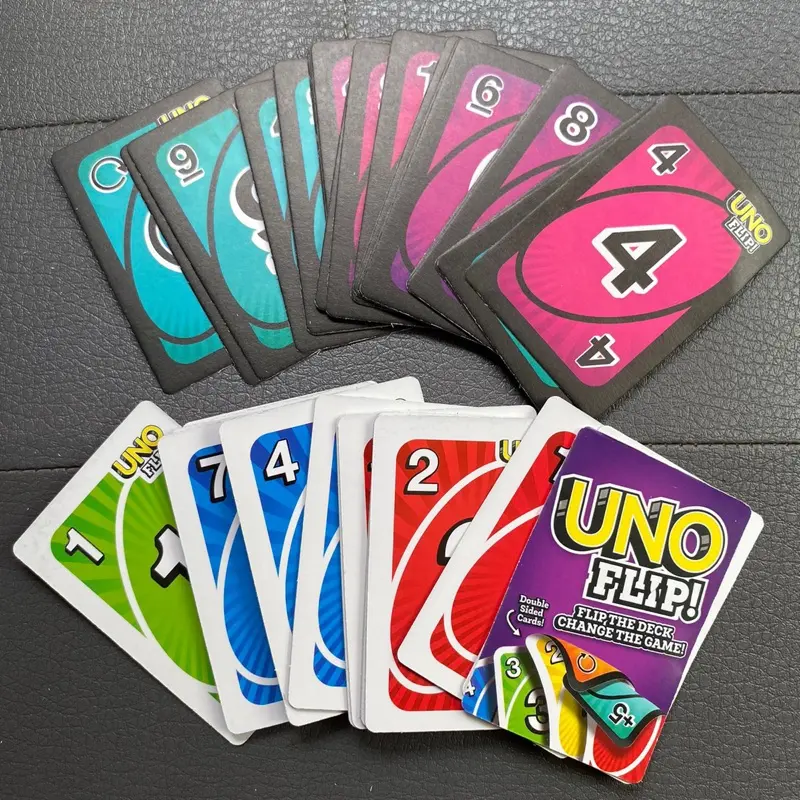 Kartu Uno Flip Repack kemasan plastik isi 56pcs