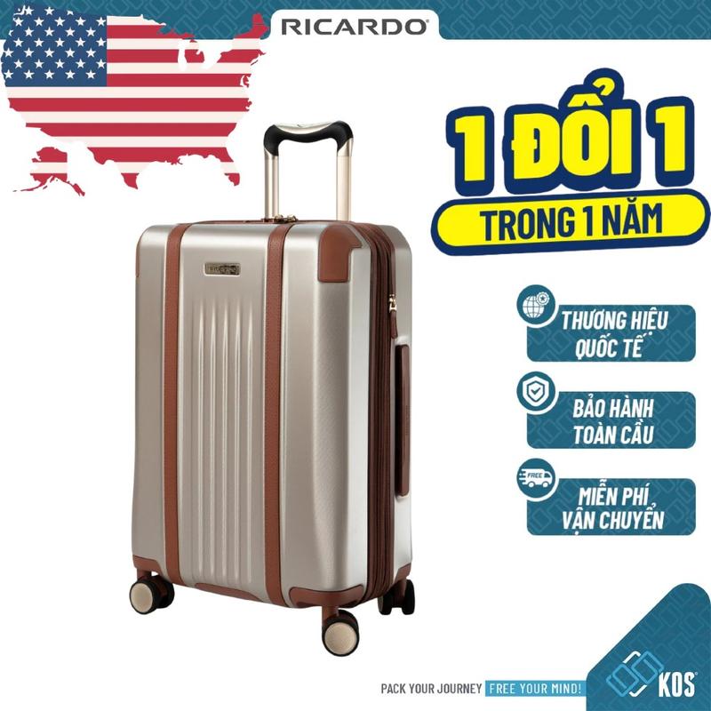 Vali kéo RICARDO Montecito 2.0 Size S/M/L (21/25/29 inch) thương hiệu MỸ