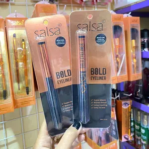 SALSA Bold Eyeliner - Super Black Waterproof Pen Eyeliner Hitam