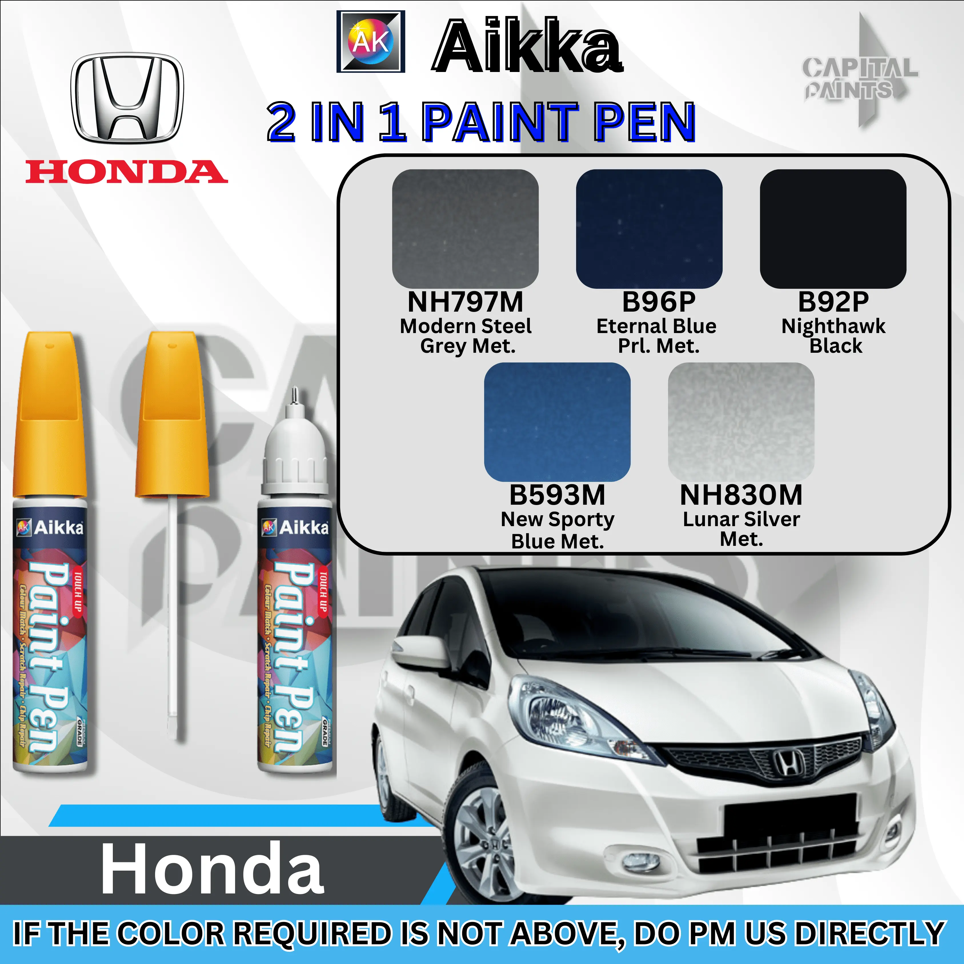 Honda Colours Paint Pens/Aerosol Can