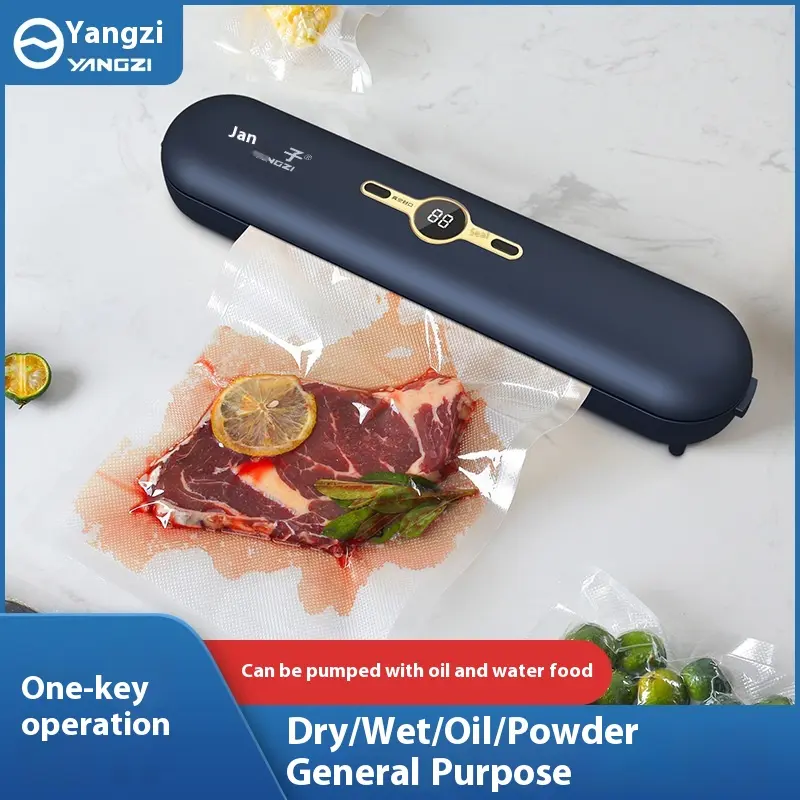 Multifunctional vacuum sealing machine mini small household food vacuum compression sealing machine packaging machine plastic sealing machine