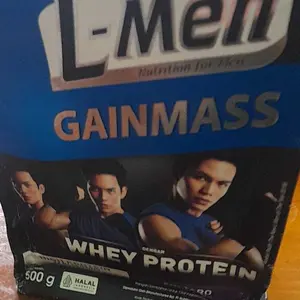 L-Men Gain Mass 500gr - Chocolate / Taro / Klepon Latte