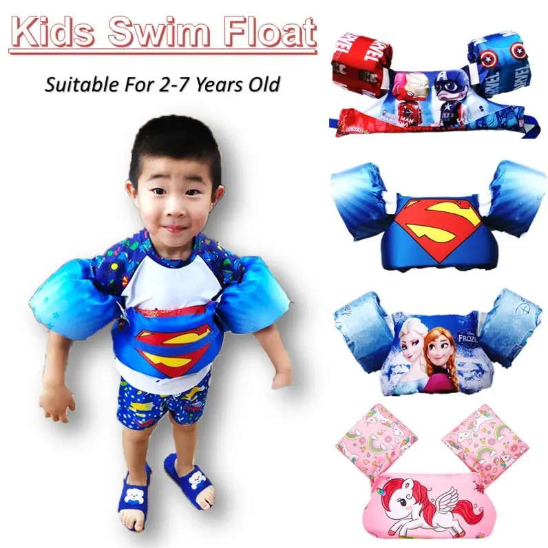 [SG] Baby Swim Float / Kids Swimming Arm Float Swimwear / Life Jacket / Swimsuit Safety / Cartoon Design