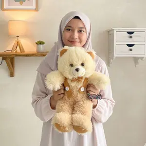 Boneka Teddy Bear Jojon 40cm SNI - Boneka Beruang Lucu Hadiah Ultah Pacar - Bulu Halus Isi Lembut