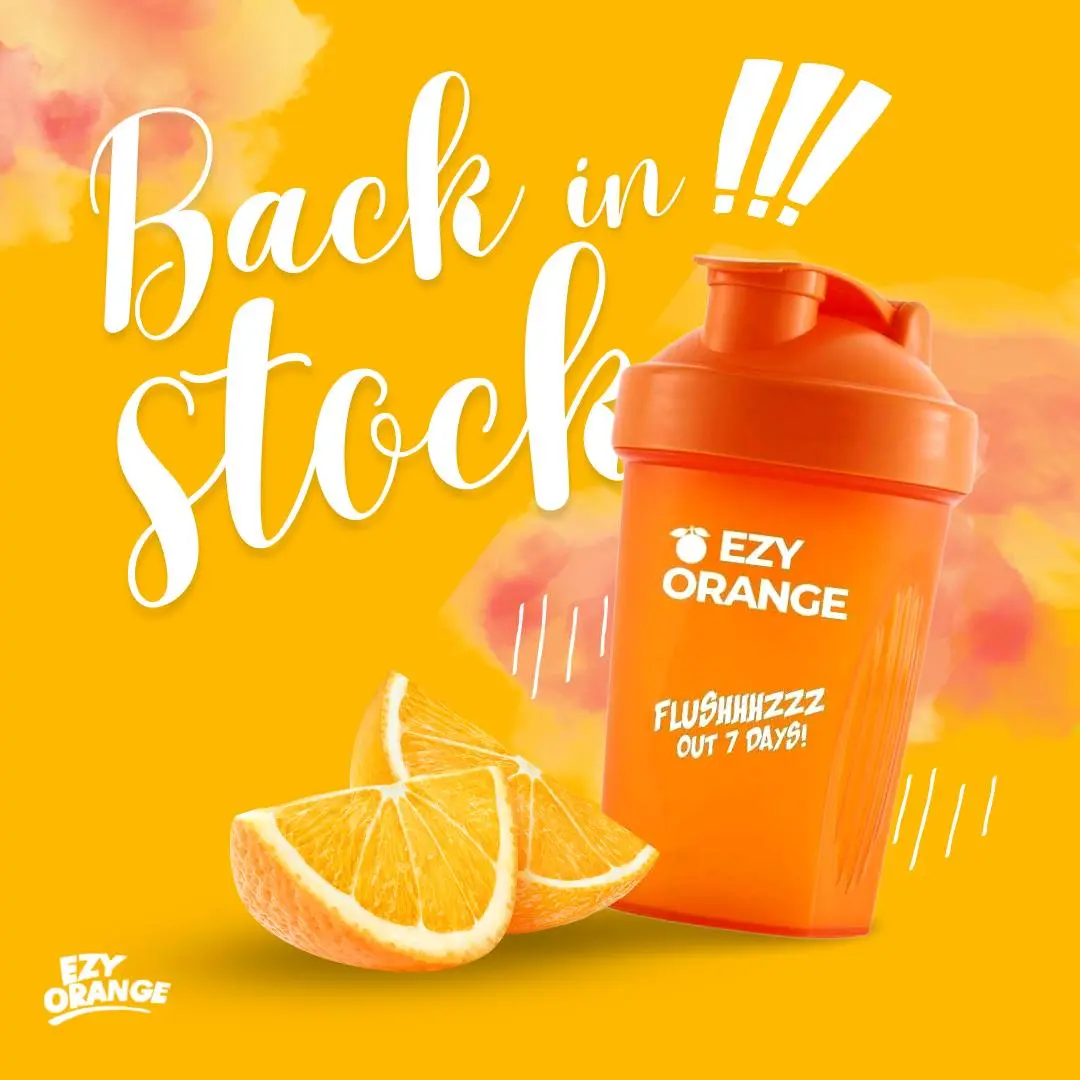 Ezy Orange Shaker By Aysha Alam