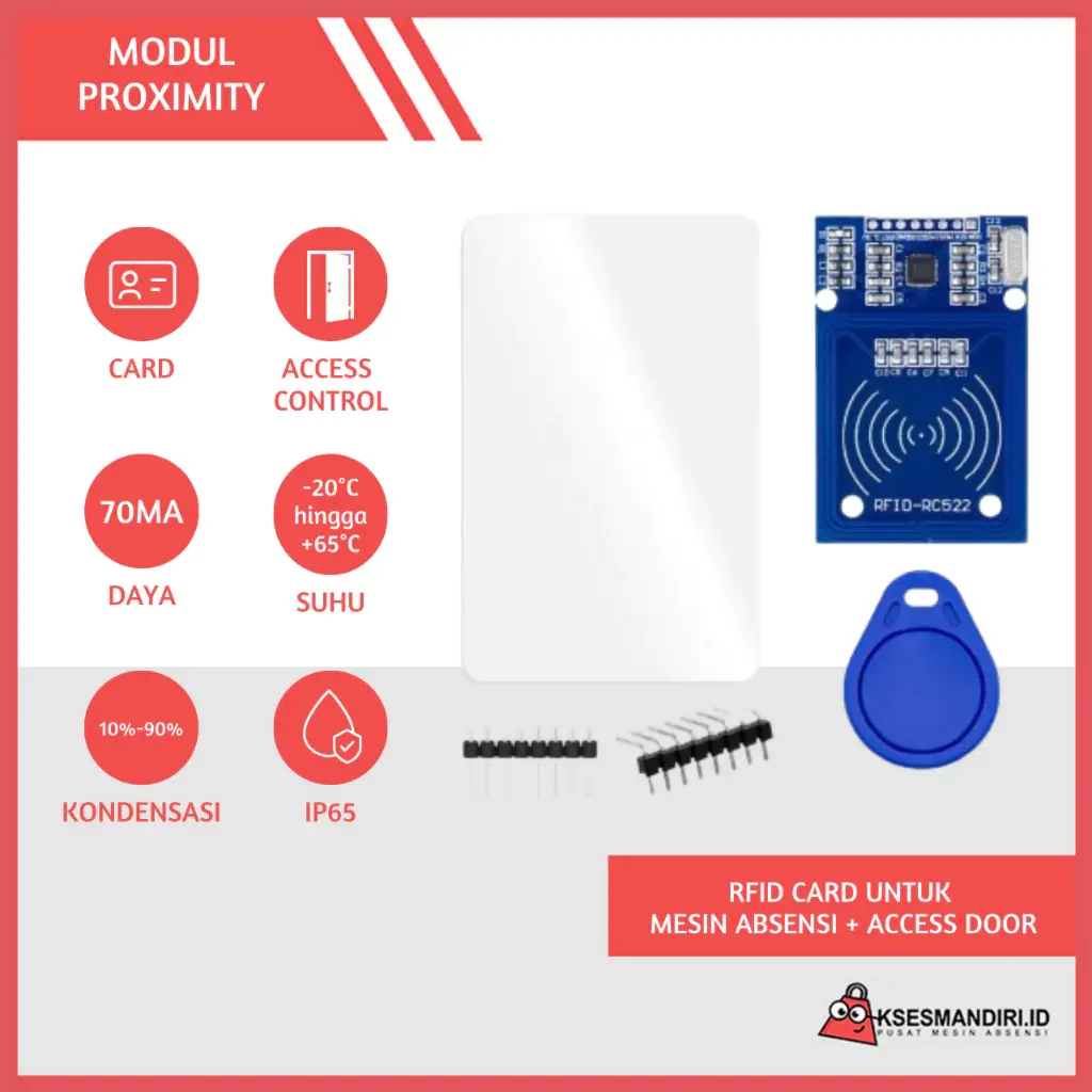 MODUL Proxymity 125Khz Mesin Absensi Fingerprint