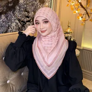 Shella Saukia Voal Monogram 03-044 Pink