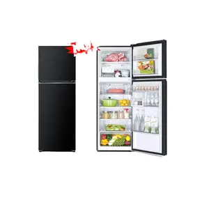 NEW  KULKAS AQUA AQR-DTM265RAP FB 2 PINTU DTM 265 RAP FB Turbo Cooling TWIN INVERTER 205L