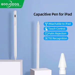 GOOJODOQ Digital Capacitive Stylus for iPad 2018-2022 Palm Rejection & Magnetic Attachment - Starter Stylus for iPad