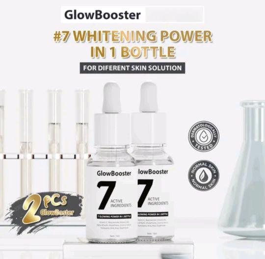 [2PCS] Serum Pencerah Wajah - Serum GloowBooster 7 Active Ingredients | Serum  Pencerah 7 Kandungan Aktif | Serum Pemutih  Wajah Pelembab Perawatan