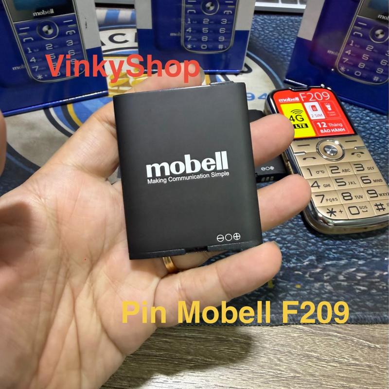 Pin Mobell F209 tháo máy - Hàng chính hãng tháo máy BH 3 tháng