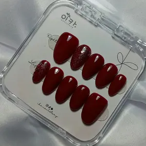 [PRESS ON NAILS] GLITTER NAILS