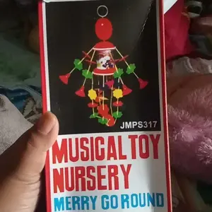 MERRY GO ROUND  Mainan Bayi Gantung Musik Putar Ramelan Ps 317 Jm