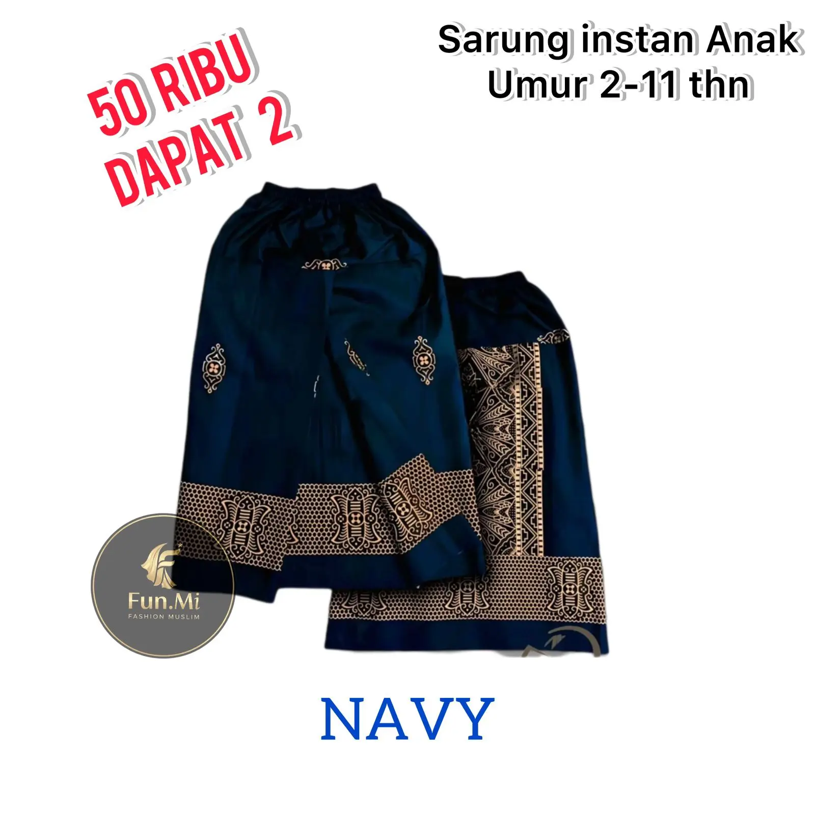 Paket Promo 50Rb Dapat 2 Sarung Instan Anak Laki laki Sarung Instan Anak Motif Muslim Paket Promo 50Rb Dapat 2 Sarung Instan Anak Laki laki Sarung Instan Anak Motif Muslim