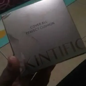 SKINTIFIC Air Cushion 11ml | High Coverage Poreless & Flawless BB/CC Foundation SPF35 PA++++, Long-Lasting, Oil Control, Sweatproof, Day & Night Makeup Base untuk Semua Jenis Kulit, Concealer, Wajah, Waterproof