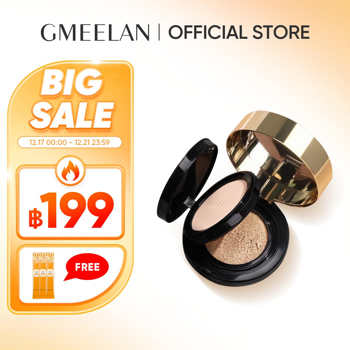 【PGM】คุชชั่น Gmeelan BLACK TRUFFLE High Coverage กันน้ำ คุมมันยาวนาน 12 ชั่วโมง (มีของแถมพิเศษ)+Gmee