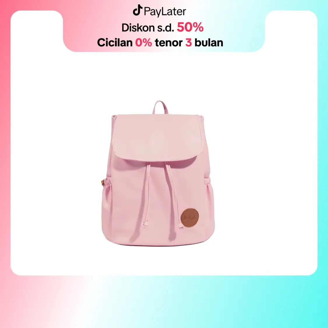 [Beli Lokal] LOVA ID  SHASA Tas Ransel Wanita Backpack Cewek Sekolah Perempuan