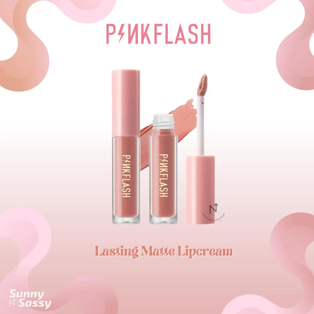 Pinkflash Lasting Matte Lipcream Pinkflash Official Store | Lipcream Lipstick Lipstik