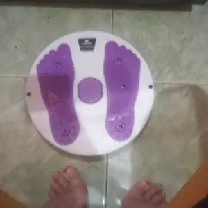 SPEEDS Waist Twisting Magnetic Trimmer Portabel Olahraga Fitness Putar Abu 041-4
