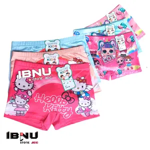6 Pcs Kancut Dalam Anak Perempuan Cewek Model Boxer Motif Karakter Lucu Random Bisa Untuk Celana Renang Fashion Kids Gambar Gaya