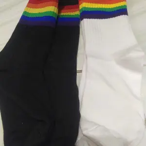 Kaos Kaki Oldschool Motif Series Rainbow No. G10 Casual Panjang