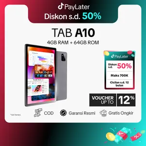 [EXCLUSIVE TOP CREATOR] ADVAN TAB A10 (FREE CASE) Wifi 4GB/64GB 10.1” inch Octa Core IPS Screen Tablet Android 14 5000 mAh