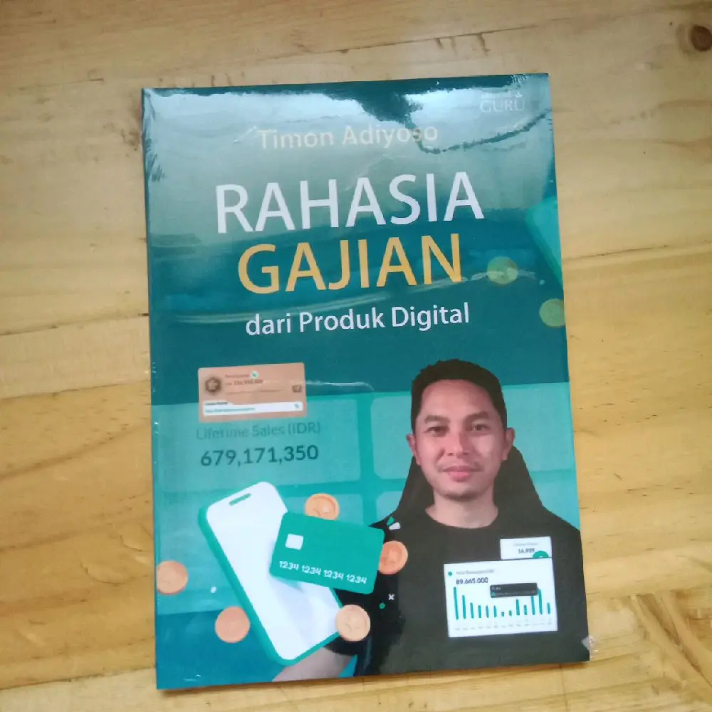 rahasia gajian dari produk digital :Timon Adiyoso