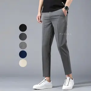 Celana Ankle Pants Celana Casual Celana Formal Celana Bahan Kerja Kantor Celana Panjang Pria Chino Chinos Fashion Pria Korean Style | FAYAZA INDONESIA