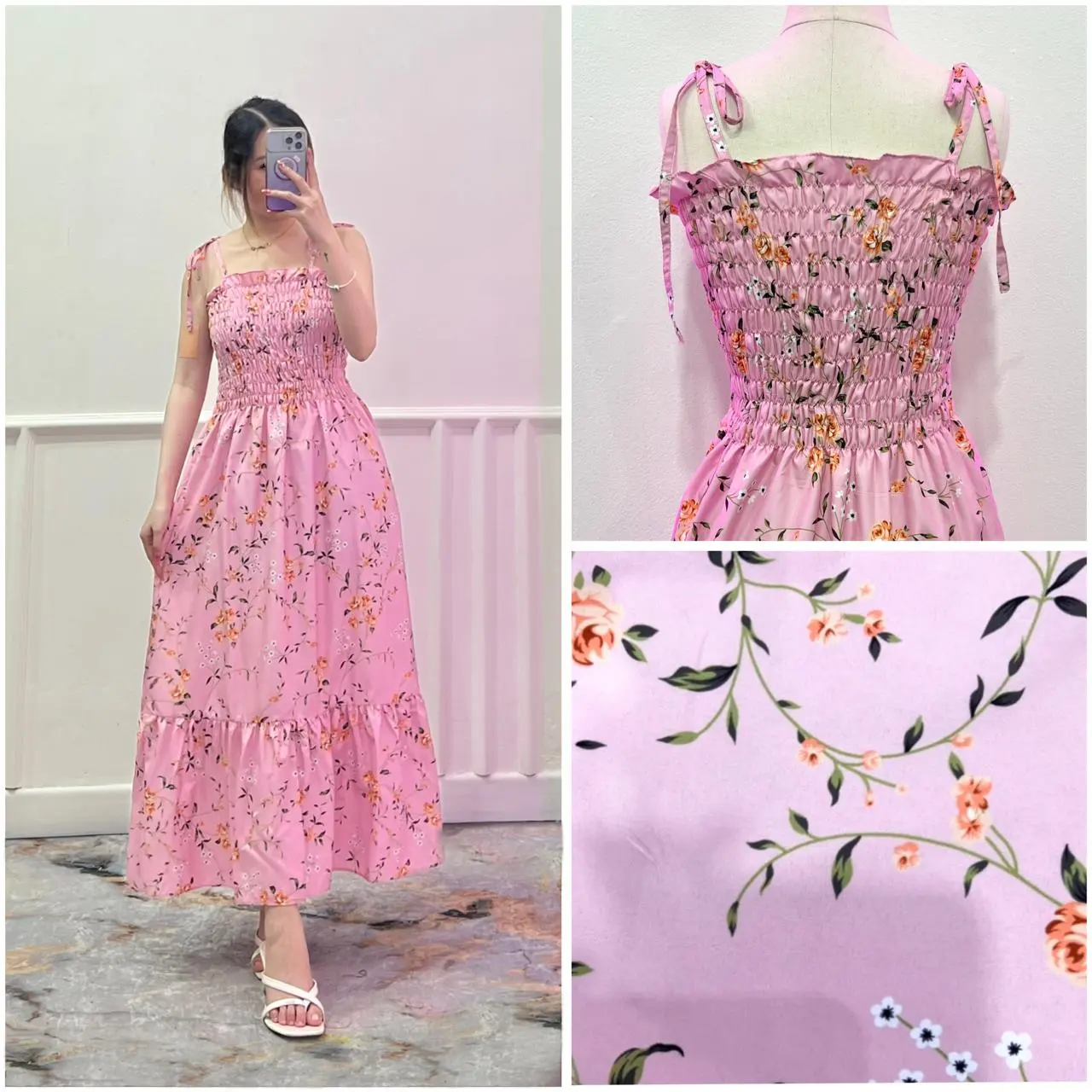 ZN - CANDAKENSI DRESS TALI WANITA