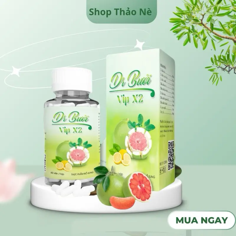 Viên Vitamin Dr Bưởi 60 viên hỗ trợ chăm sóc sắc đẹp. Chăm sóc da.