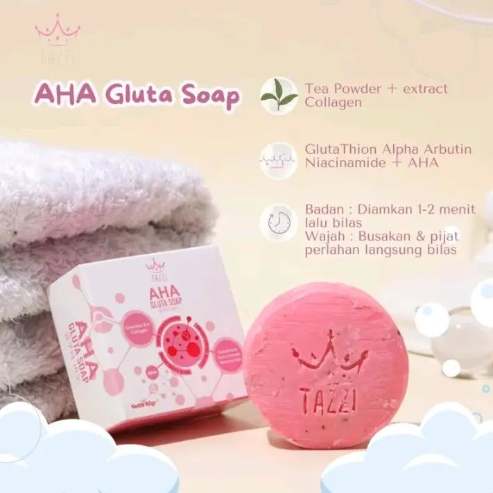 Sabun Aha Gluta Soap Sabun Mencerahkan