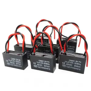 Kapasitor Kipas Angin CBB61 1.5UF, 1.8UF, 2UF, 2.5UF 450V Dinamo Kipas Angin/Capasitor