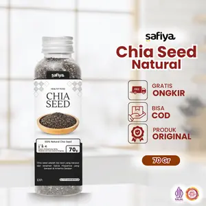 Safiya Chiaseed Organik 70 Gram Chia Seed Natural Premium