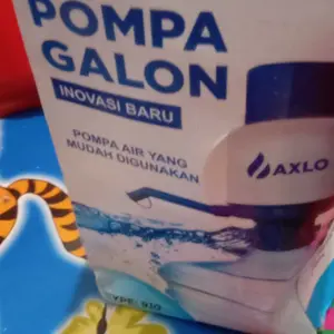 LM Pompa Air Galon Manual Axlo 910 dengan Pengisian Manual dan Dispenser - Water