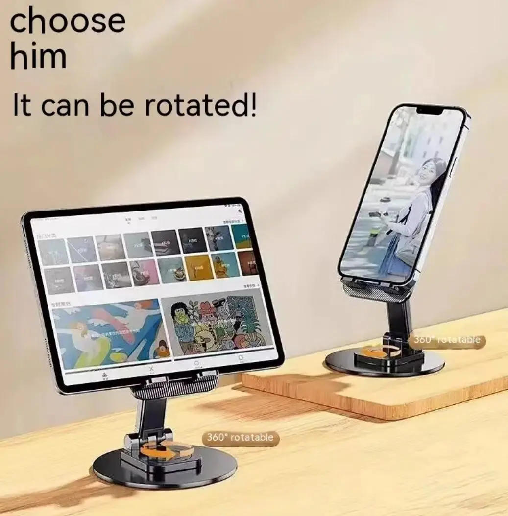 360 Degrees Multifunctional Mobile/Tablet Metal Stand going at great price! Comes in Black handphone holder.drama and live streaming holder.tablet holder.phone holder.handphone stand table stand .desk phone stand