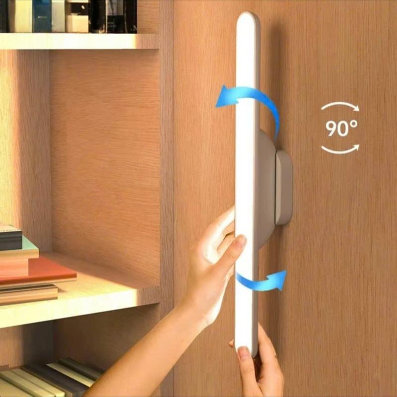 Đèn Học Để Bàn Tích Điện Đèn Led Bàn Học Bảo Vệ Mắt 3 Chế Độ Sáng Gắn Phòng Ngủ Bàn Trang Điểm, Đèn Thanh Led Dài 32cm Gắn Bàn Học