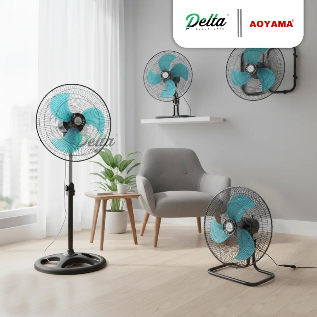 AOYAMA 18"KIPAS TORNADO Kipas Besi Tornado 18 Inch 3in1 Fan