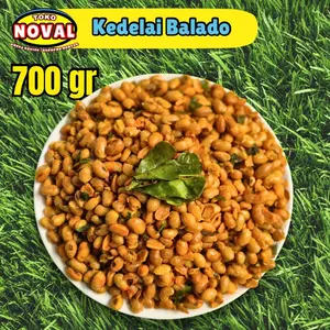Kedelai goreng - balado Daun Jeruk 700gram
