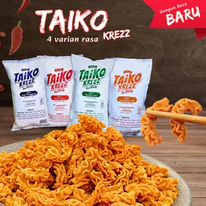 (HALAL) taiko krezz RASA BARU/Camilan ikan cumi kembang/Camilan murah/ Hadiah makanan/Camilan higienis/snack box/mukbang snack/snack 500g/snack 1kg/cemilan/cemilan enak simple/snack box kekinian/asmrmukbang/Cemilan Murah Halal/Cemilan