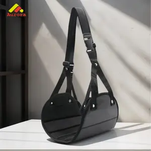 Sandaran Kaki Gantung Foot Rest Hammock Dengan Fitur Portable Travel Cocok Untuk Pesawat & Perjalanan Pijakan Kaki Gantung​
