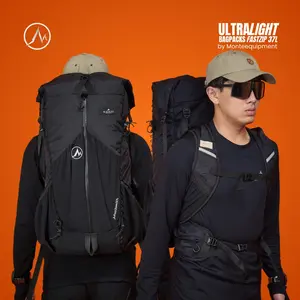 Tas Ransel Gunung Carrier Monte Equipment Fastzip Hiking Outdoor Backpack Daypack 37 Liter