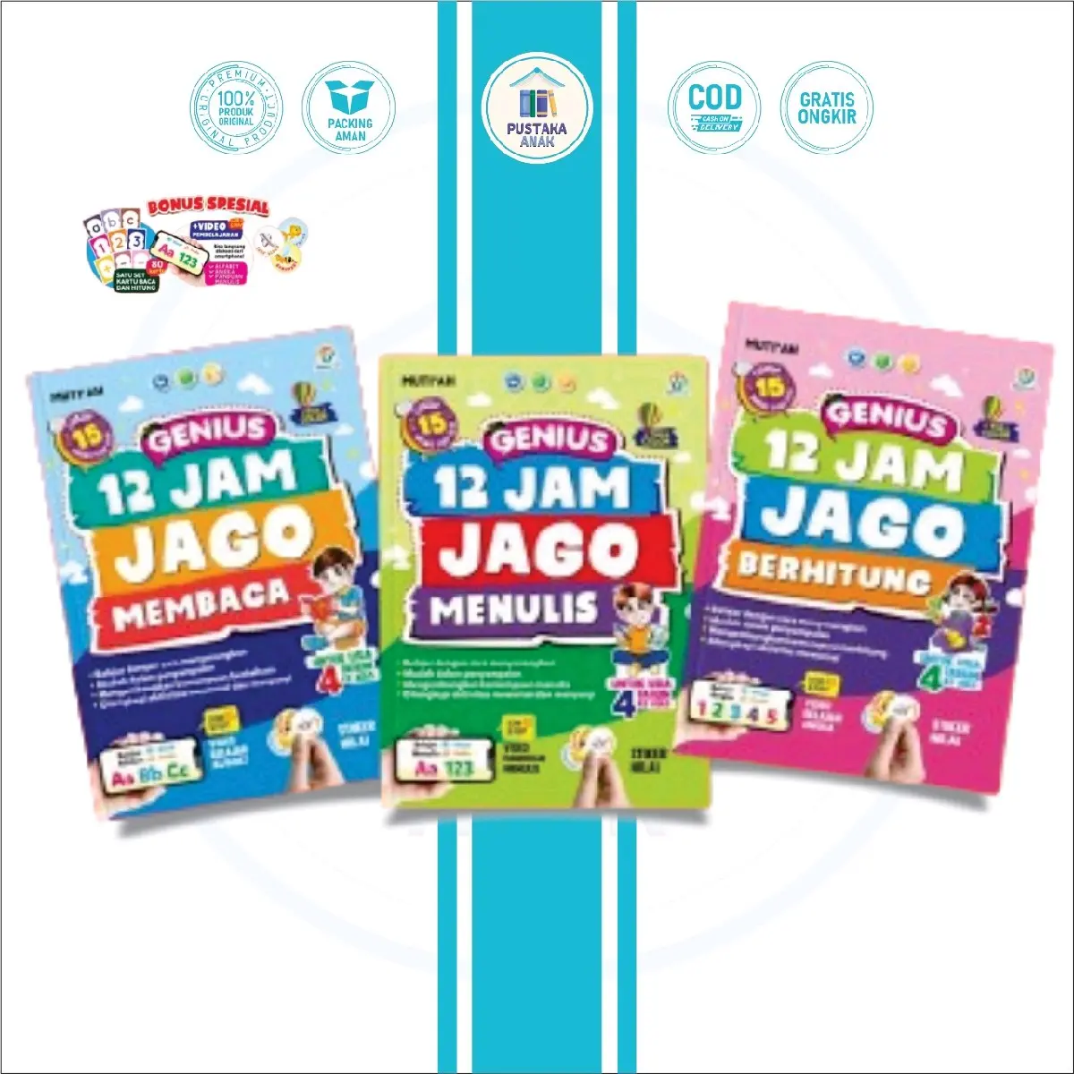Paket Genius 12 Jam Jago Calistung