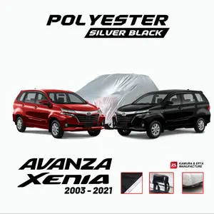 Sarung Mobil AVANZA-XENIA 2003-2021 – Polyester Car Cover Waterproof, Proteksi UV & Anti Panas, Karet Pengait Kendaraan