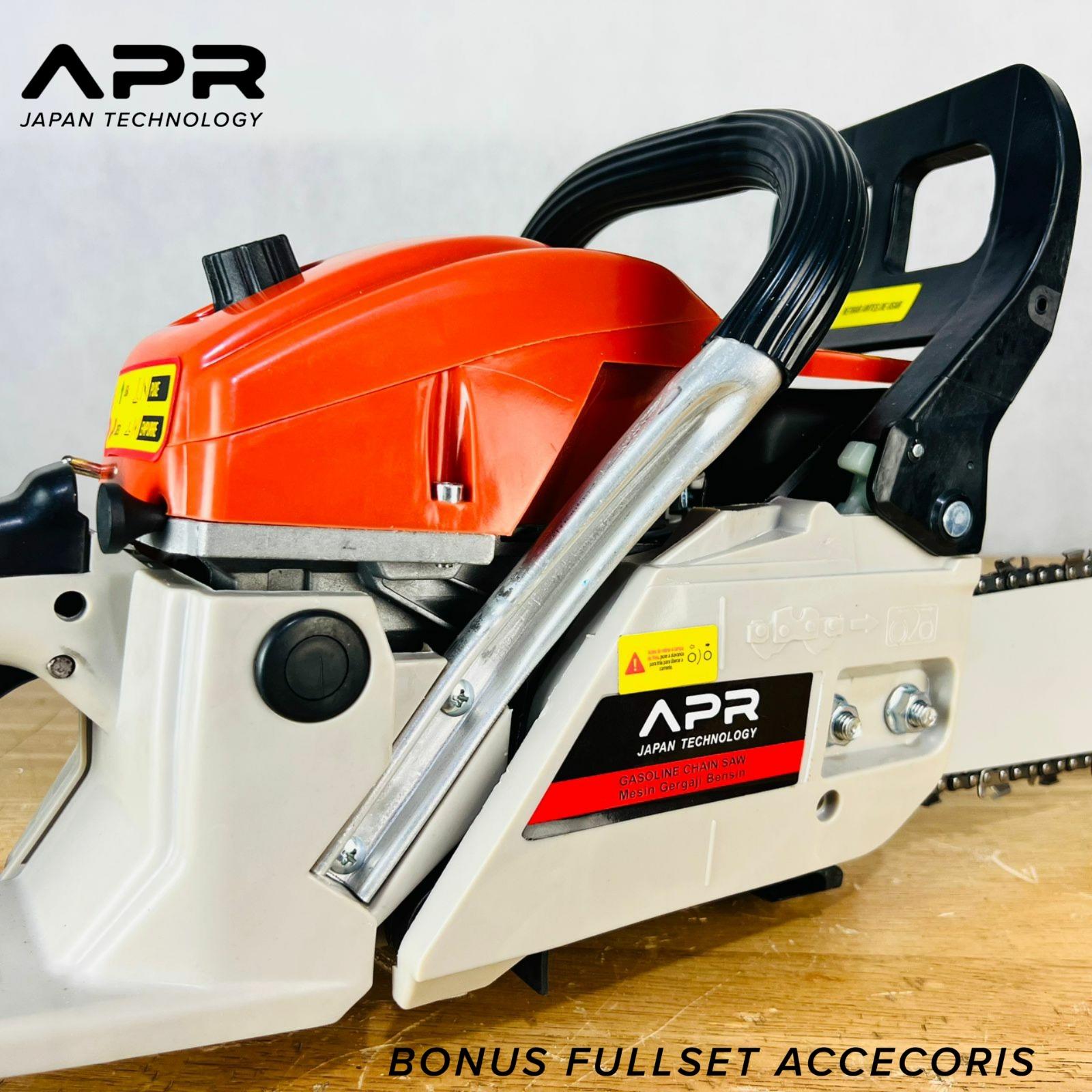 Mesin Chainsaw Senso Kayu APR Japan Technology A5800 22 Inch 2 Tak 58cc Mesin Chainsaw Senso Kayu APR Japan Technology A5800 22 Inch 2 Tak 58cc