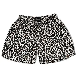 Boxer Pants | Leopard White | Snackingchoices