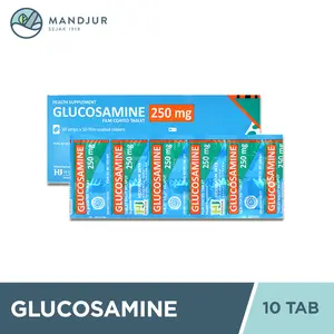 Glucosamine 250 mg 10 Tablet - Suplemen Kesehatan Persendian